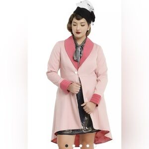 NWT Fantastic Beasts And Where To Find Them Queenie Coat Pink Sz 1X